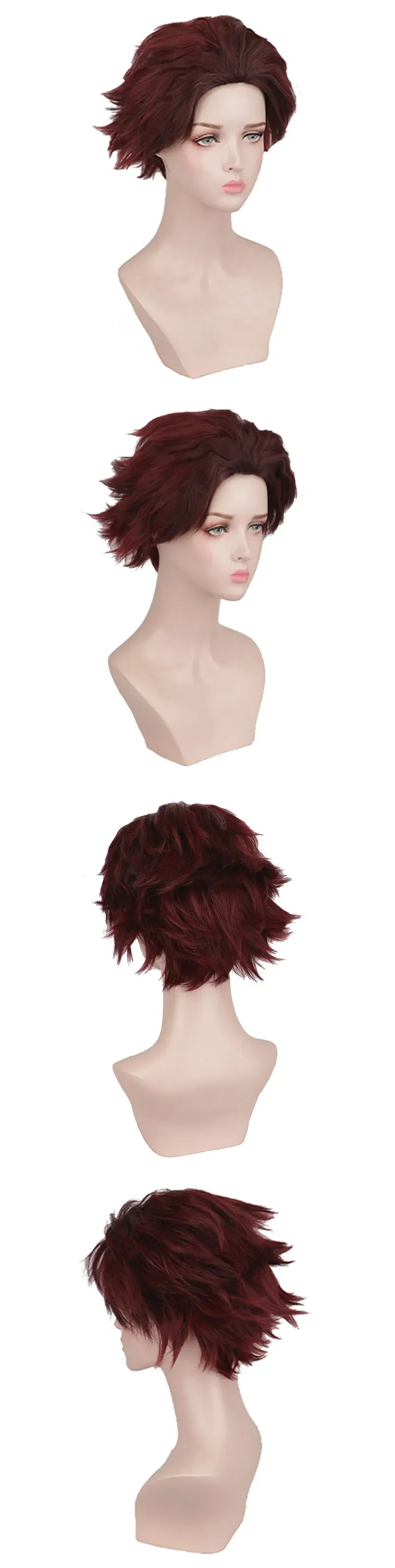 Kamado Tanjirou Cosplay - Costume + Wig
