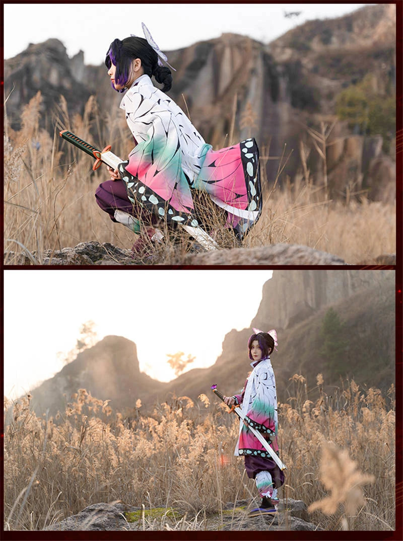 Shinobu Kocho Cosplay - Costume + Wig