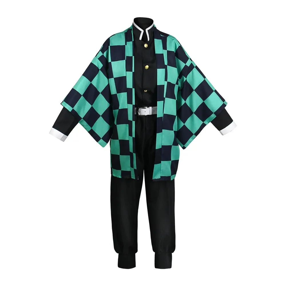Kamado Tanjirou Cosplay - Costume + Wig