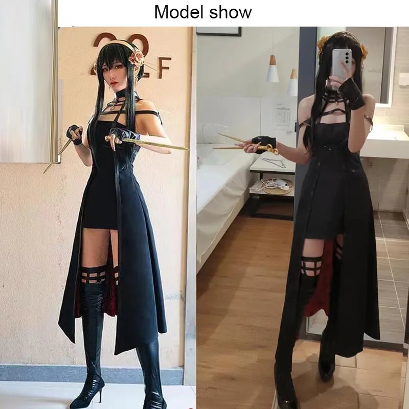 Yor Forger Cosplay - Costume + Wig