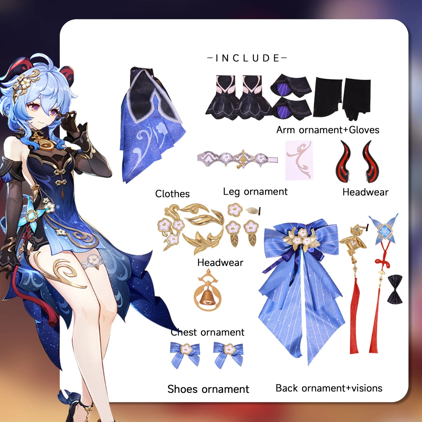 Ganyu - Costume