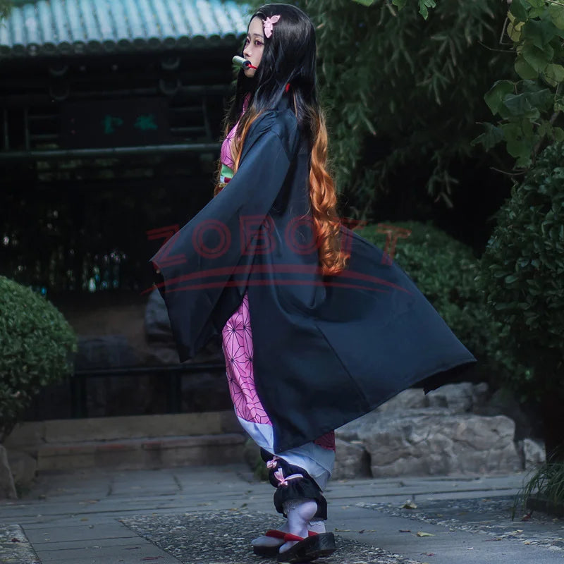 Nezuko Cosplay - Costume + Wig