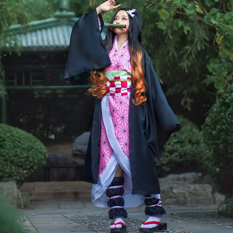 Nezuko Cosplay - Costume + Wig