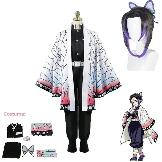 Shinobu Kocho Cosplay - Costume + Wig