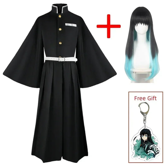 Tokitou Muichirou Cosplay - Costume + Wig