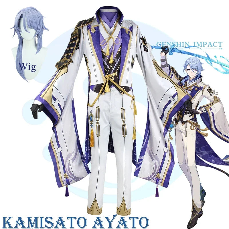 Kamisato Ayato - Costume + Wig